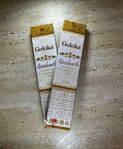 goloka organic incense sticks india australian hand-made hand made rolled hand-rolled organic-incense packet masala goodearth good earth