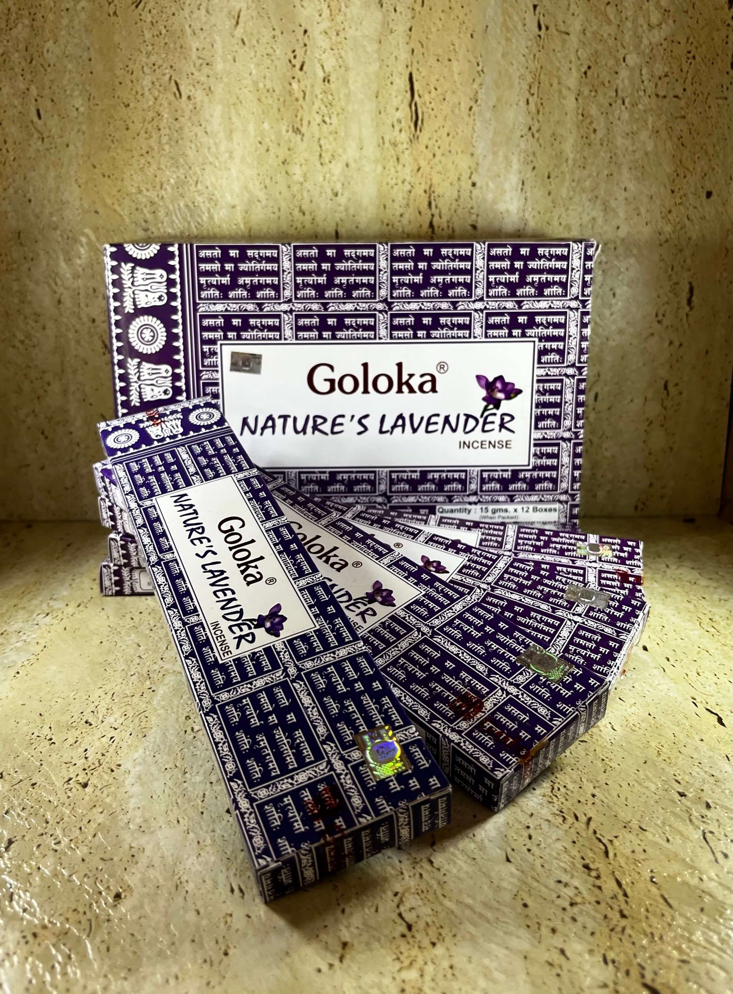 Goloka Nature's Lavender incense