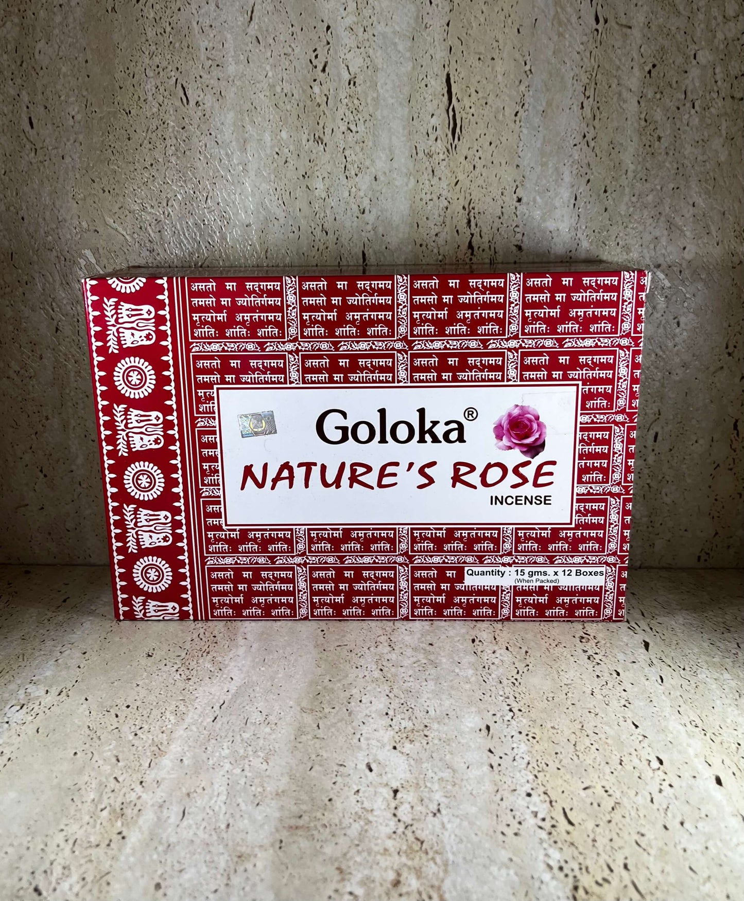 Goloka Nature's Rose incense