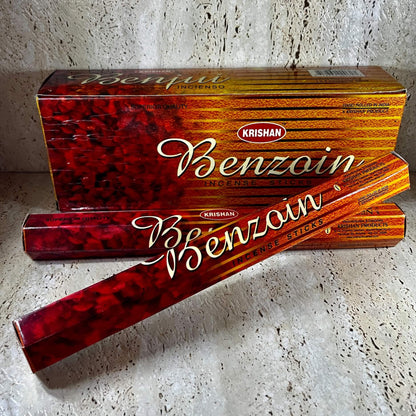 Krishan Benzoin Hexpack incense