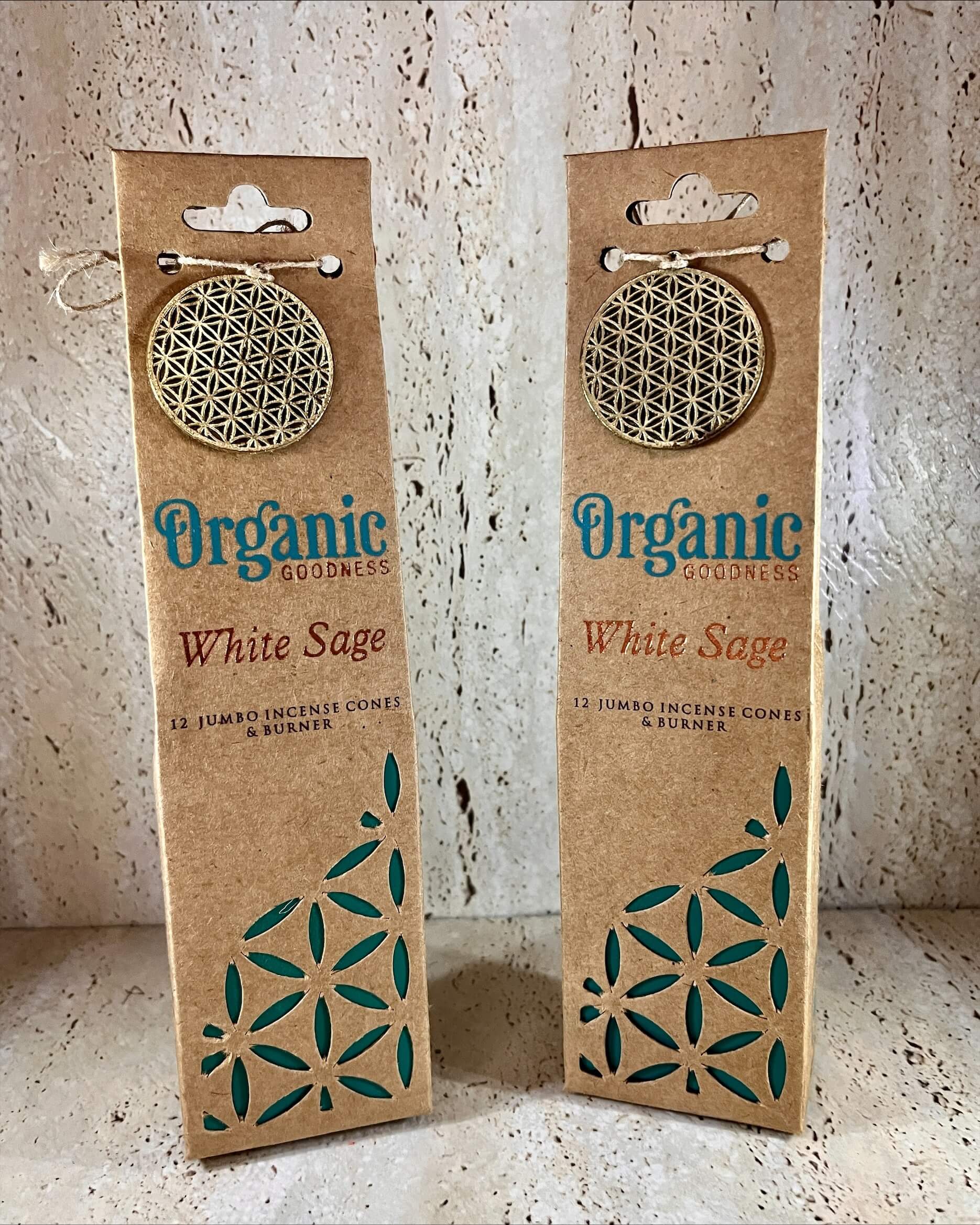 organic goodness natural hand made organic jumbo cones white sage organic natural hand made Australia buy sale
