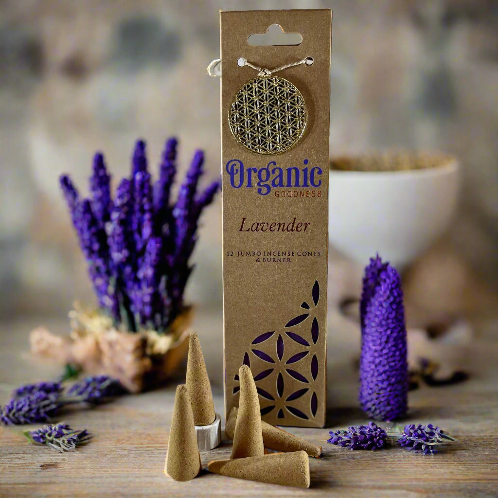 Organic Goodness Cones LAVENDER