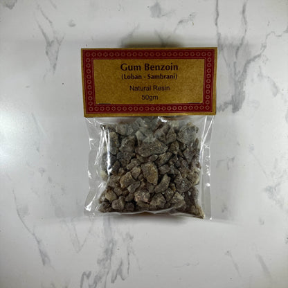 Benzoin (Sambrani) Resin 50g