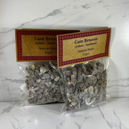 Benzoin (Sambrani) Resin 50g