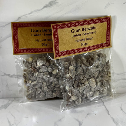 Benzoin (Sambrani) Resin 50g