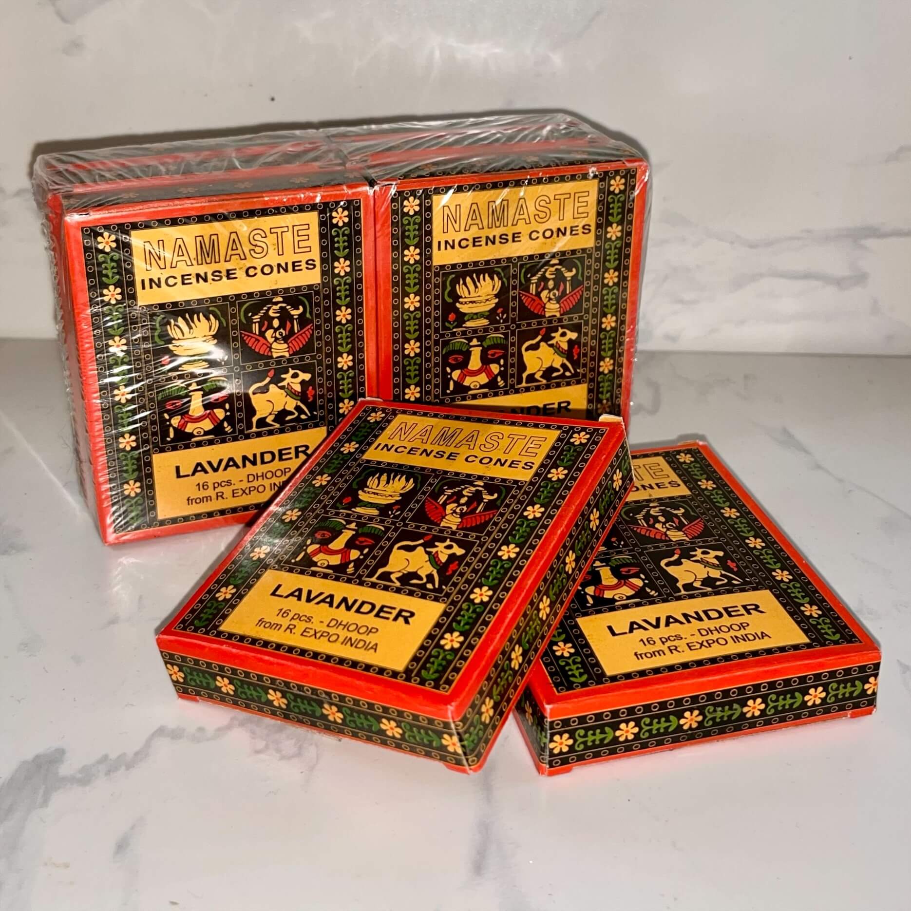 Namaste Lavender incense cones