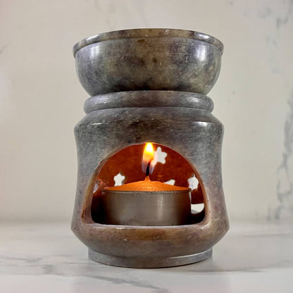 Soapstone Oil Burner