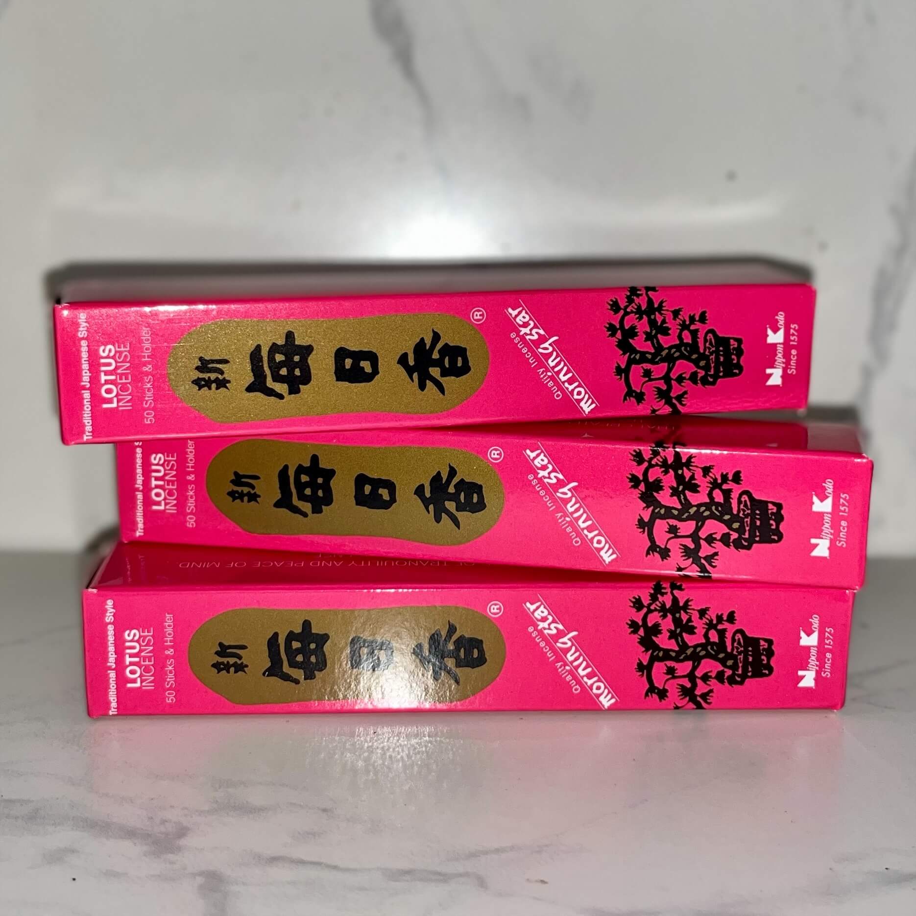 Morning Star LOTUS Japanese Incense 50 stick