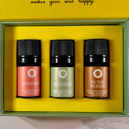 Essential oil Gift Box set HAPPINESS