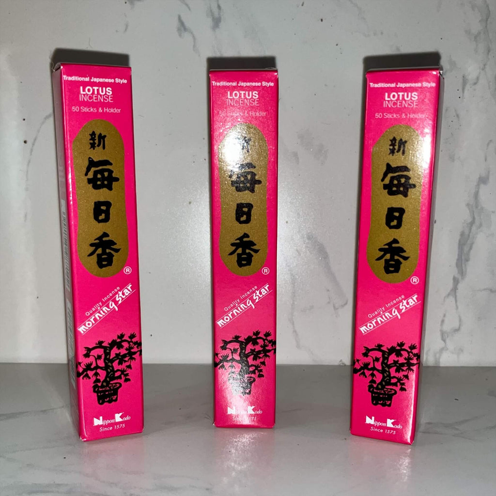 Morning Star LOTUS Japanese Incense 50 stick