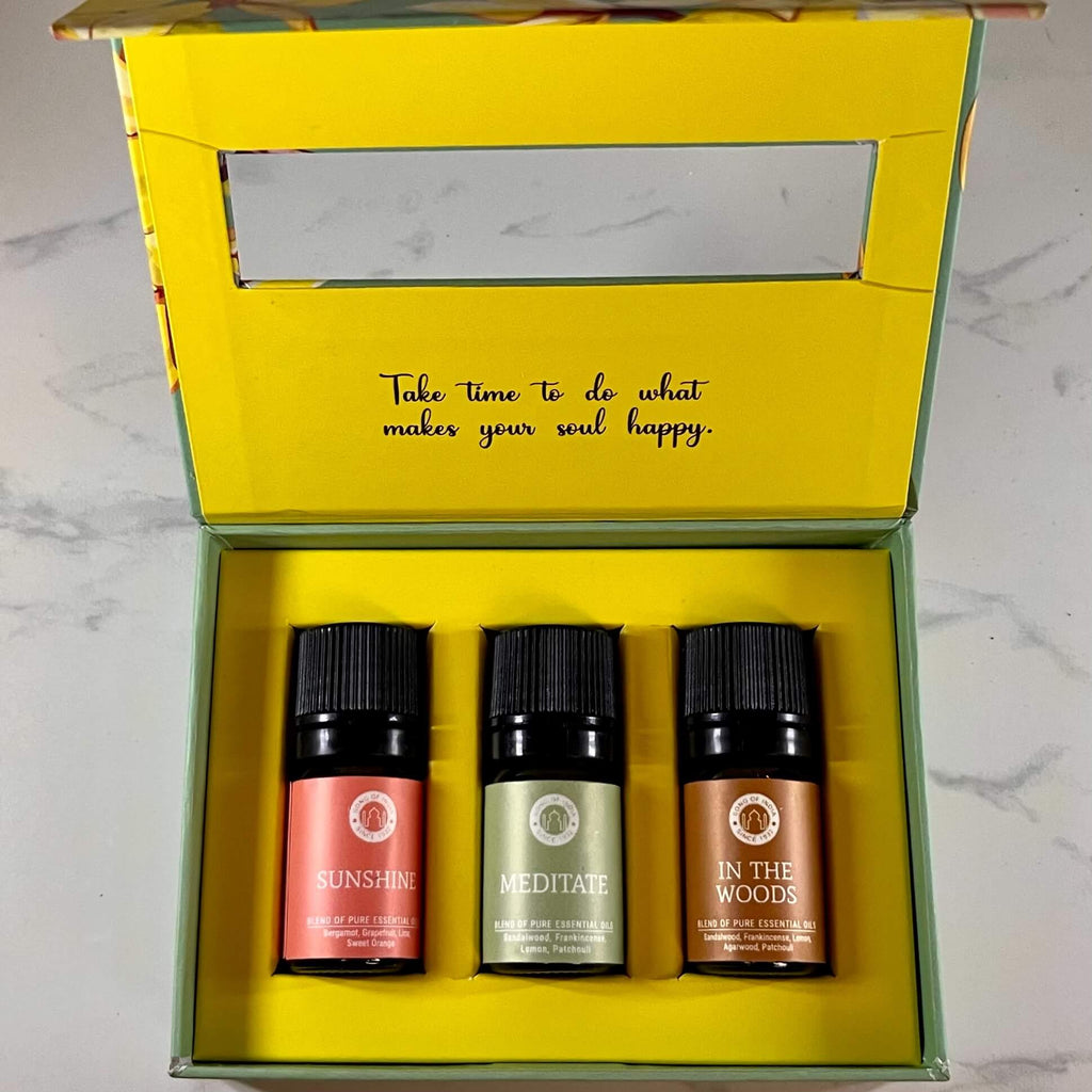 Essential oil Gift Box set HAPPINESS