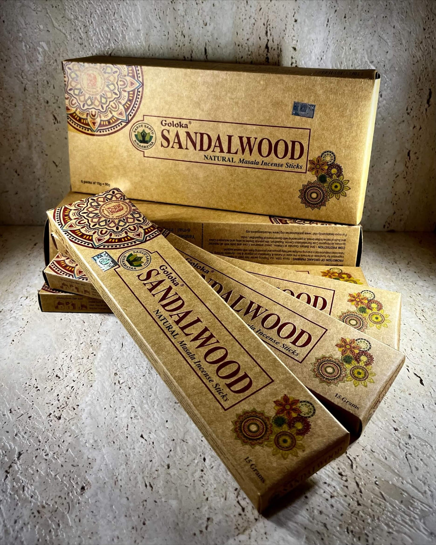 Goloka Organic Sandalwood incense
