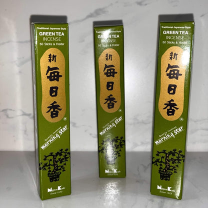 Morning Star GREEN TEA Japanese Incense