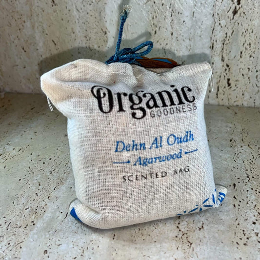 Organic Goodness Scented Cotton Bag AGARWOOD Dehn Al Oodh