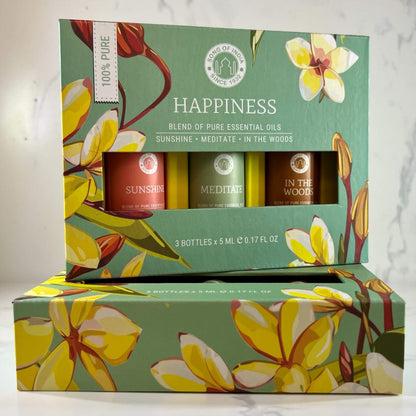 Essential oil Gift Box set HAPPINESS