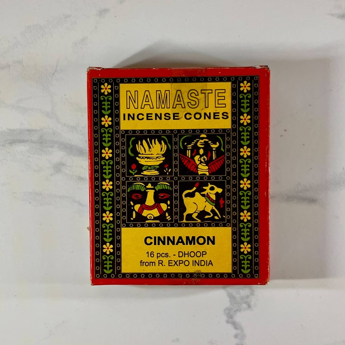 Namaste Cinnamon incense cones