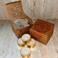Organic Goodness Tealight Candles ROSE 12 candles