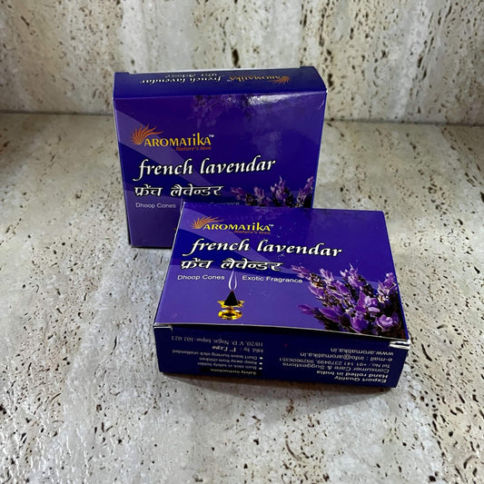 Aromatika French Lavender incense cones