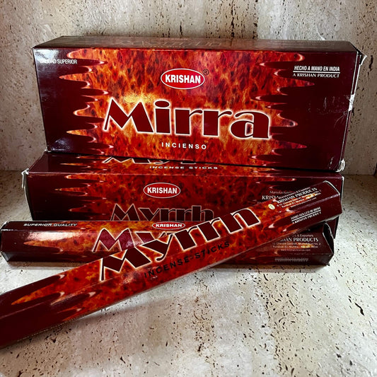 Krishan Myrrh Hexpack incense
