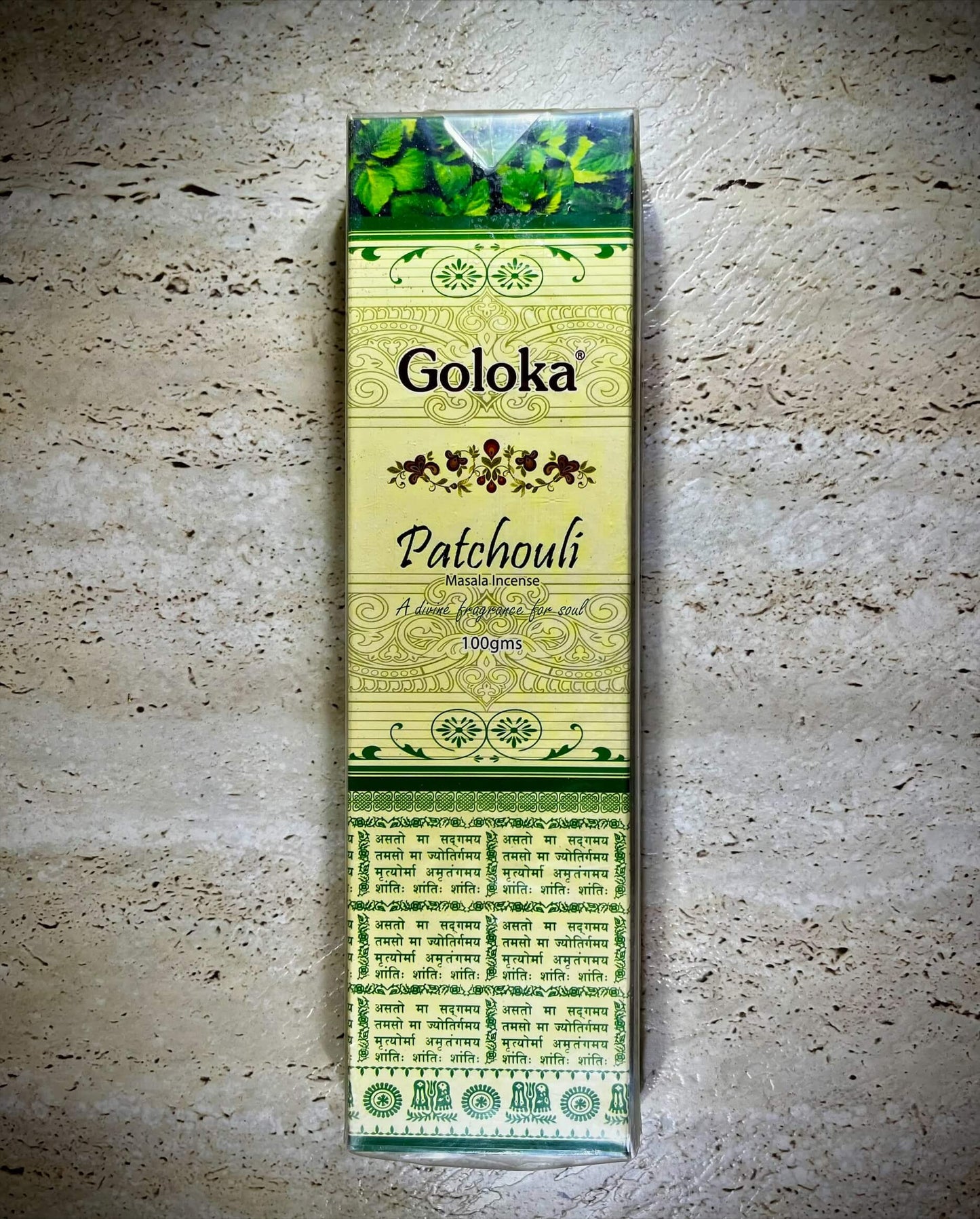 Goloka Patchouli 100g incense