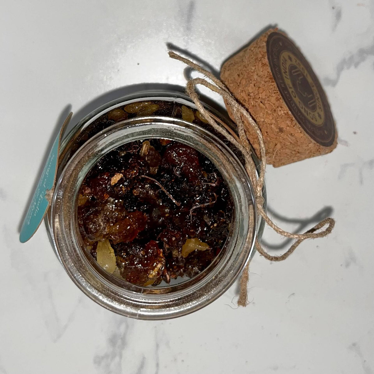 Organic Goodness Smudge Resin FRANKINCENSE MYRRH 80g Jar