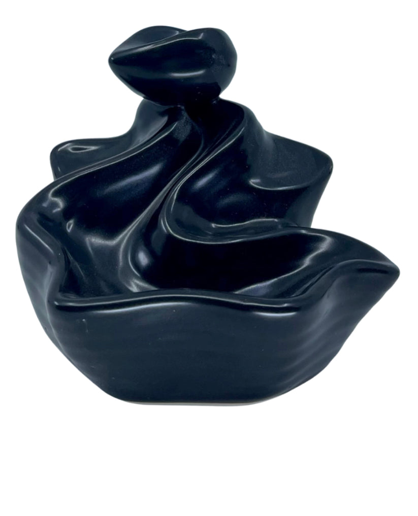 Backflow incense cone waterfall Fountain Ceramic small (D)